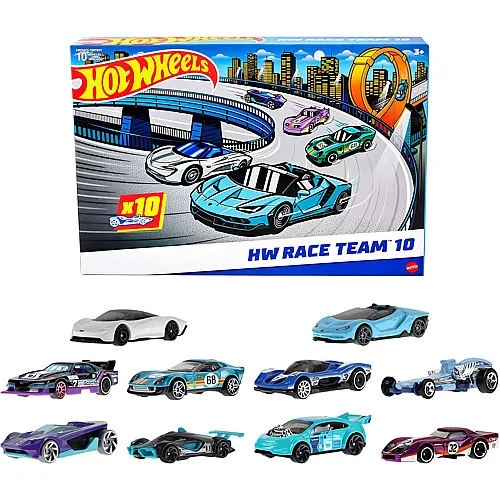 10er-Pack HW Race Team 1:64