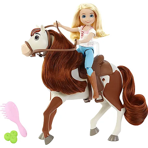 Mattel Spirit Abigail & Pferd Boomerang