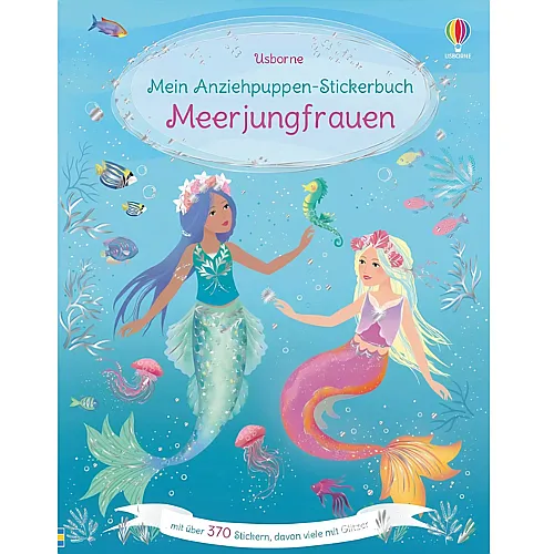 Usborne Anziehpuppen-Stickerbuch: Meerjungfrauen