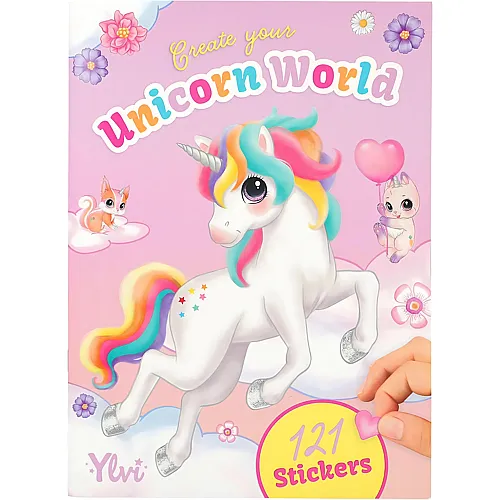 Depesche Stickerbuch Ylvi Unicorn World