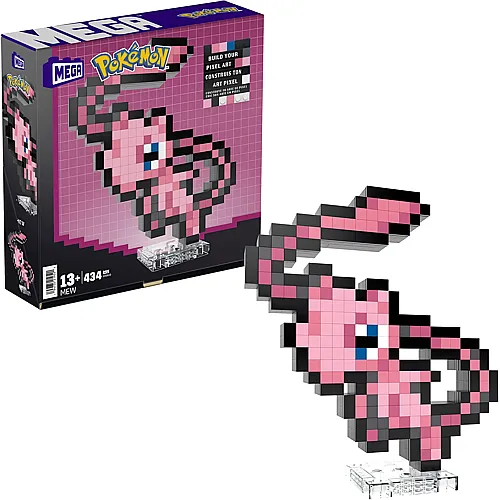 Mega Construx Pok�mon Pixel Art Eevee - 434 Teile