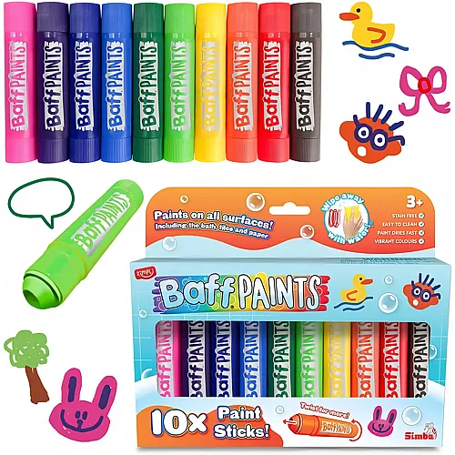 Simba Baff Paints - 10 Teile