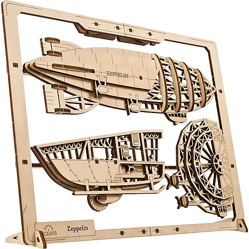 Ugears 2.5D Zeppelin - 49 Teile