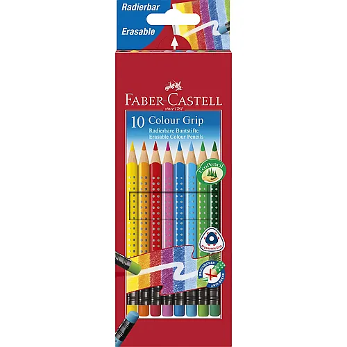 Faber-Castell Colour Grip Farbstifte (10Teile)