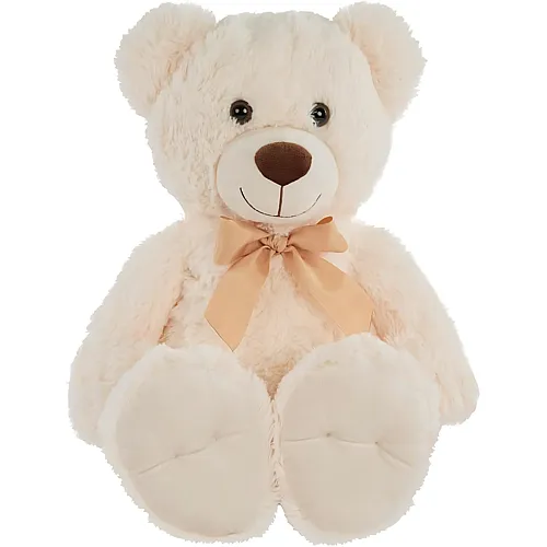 Idena Pl�sch Teddyb�r mit kuscheligem Fell Creme (38cm)