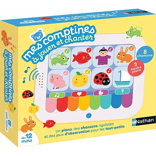 Petit Nathan Mes Comptines A Jouer ET A Chanter 2.0 (FR)