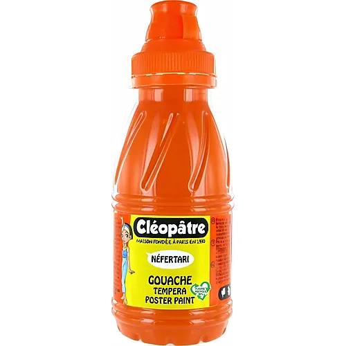 Cleopatre Nefertari � Gouache-tempera 250ml Orange