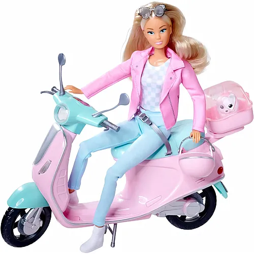 Steffi mit Scooter