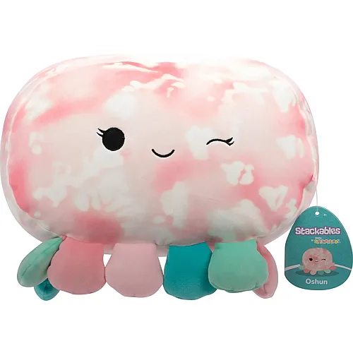 Squishmallows Stackables Octopus Oshun Pink - 30 cm