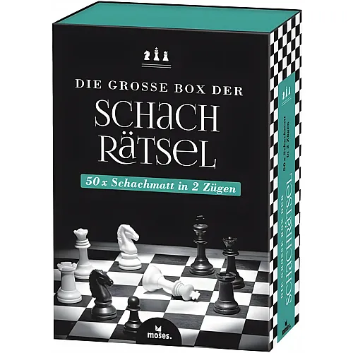 Moses Die Grosse Box der Schachr�tsel - 50 x Schachmatt in Zwei Z�gen, White