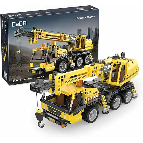 Cada Kranwagen Gelb - 658 Teile