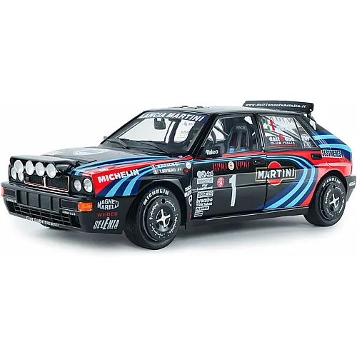 Lancia Delta HF Integrale M Rally Tribute 1991 Schwarz