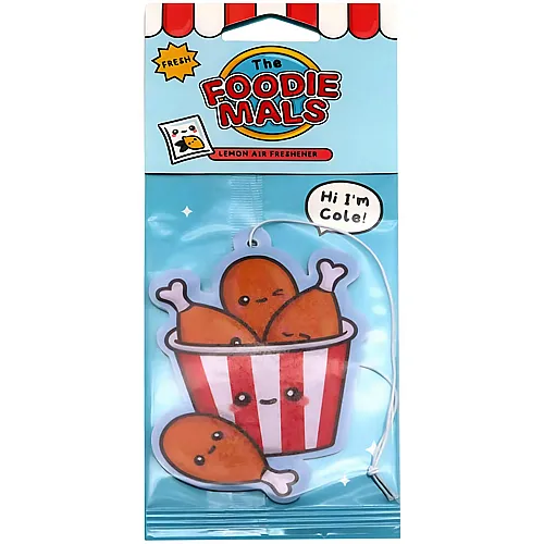 Puckator Foodiemals Auto-Lufterfrischer Cole der Fried Chicken Bucket