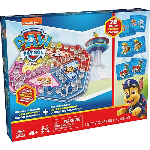 Pop-up- und Memory-Spielepaket - Deutsch