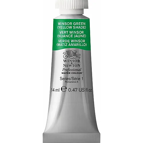 Winsor & Newton W&n Prof. Water Colour 14ml Tube Winsorgr�n(gelbton)