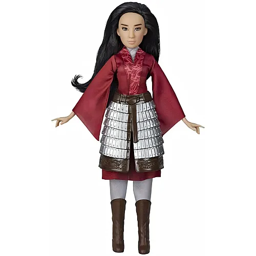 Hasbro Disney Princess Mulan Modepuppe mit R�stungsrock