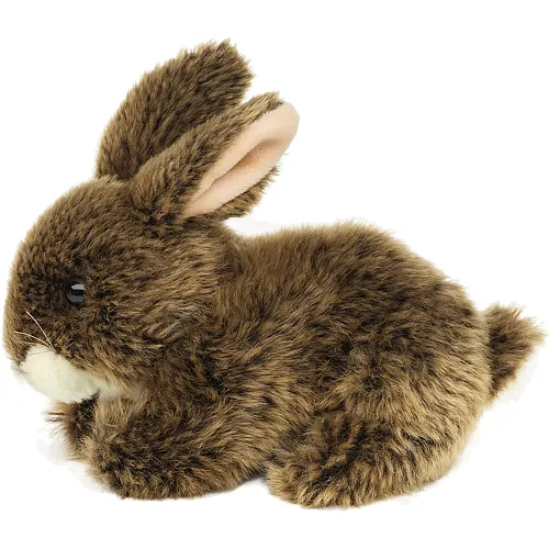 Unitoys Hase liegend Braun - 18 cm