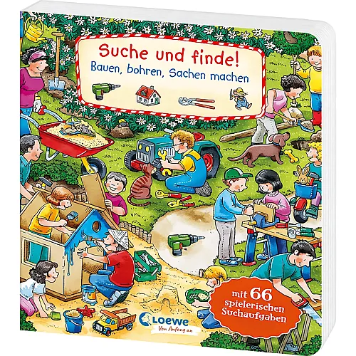 Suche und finde Bauen, bohren, Sachen machen