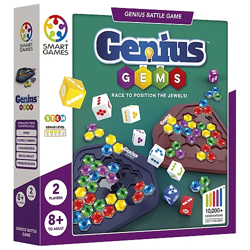 SmartGames Genius Gems - Mehrsprachig
