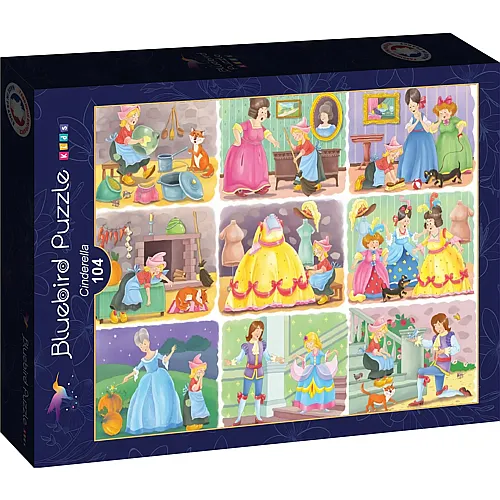 Bluebird Puzzle Disney Princess Cinderella - 104 Teile