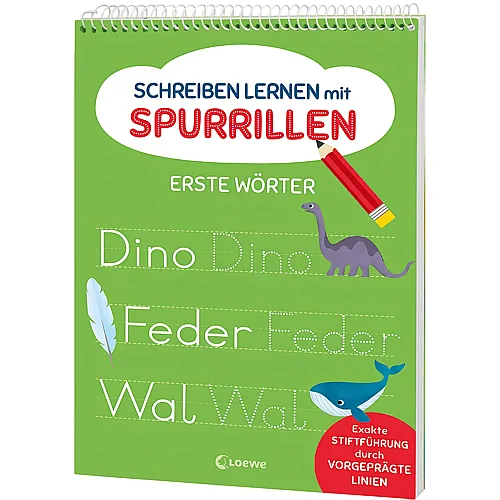 Schreiben lernen mit Spurrillen - Erste W�rter