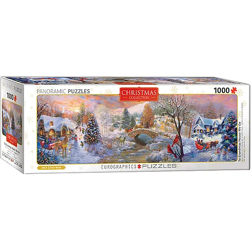 Eurographics Puzzle Christmas Collection Nicky Boheme - To Grandma's House We Go (1000Teile)