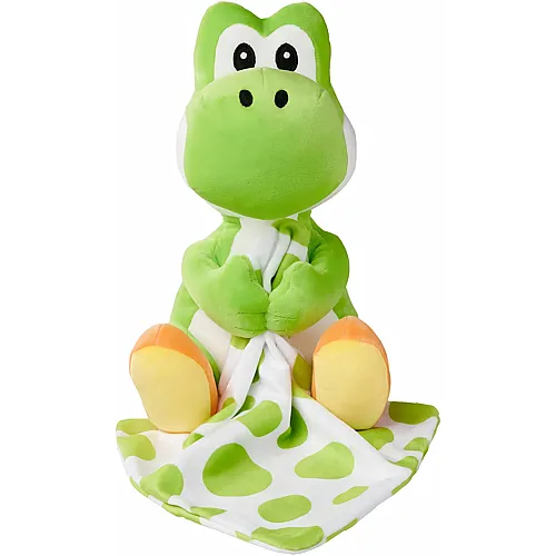 Yoshi mit Schmusetuch 23cm