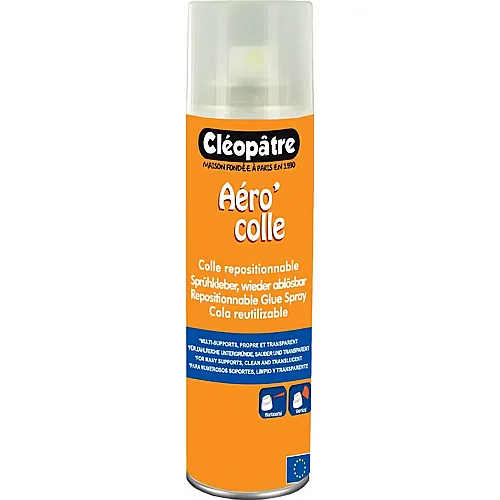 Cleopatre Aero'colle � Spruhkleber Wieder Ablosbar 250ml