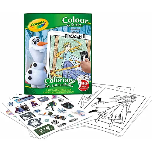 Mal- und Stickerbuch