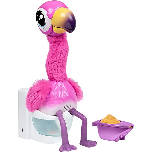 Moose Toys Little Live Pets Gotta Go Interaktiver Flamingo