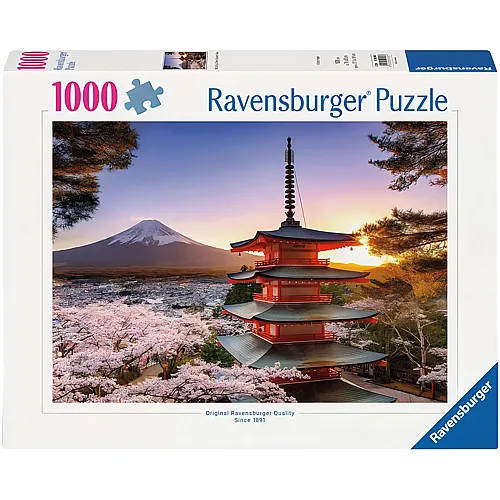 Cerisiers en fleurs au Japon - 1000 pièces