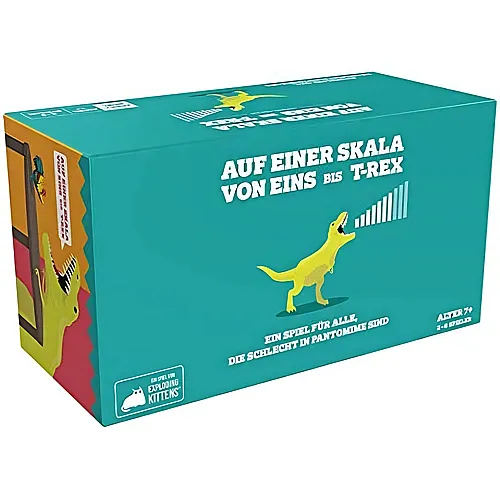 Exploding Kittens ON A Scale OF One TO T-rex (de)
