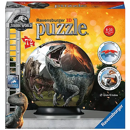 Ravensburger Puzzleball Jurassic World 2 (72Teile)