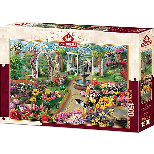 Art Puzzle The Colors of Greenhouse - 1500 Teile
