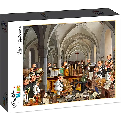 Grafika Puzzle Art Collection Fran�ois Ruyer Grafika Kids Scriptorium - 12 Teile