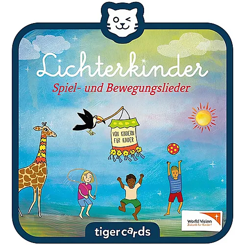 Tigermedia tigercard Lichterkinder Spiel- und Bewegungslieder (DE)