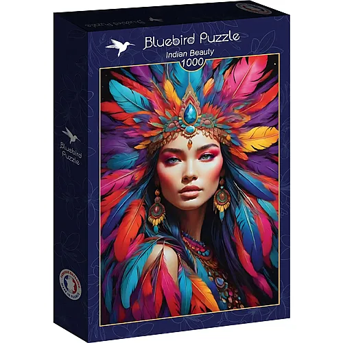 Bluebird Puzzle Indian Beauty - 1000 Teile