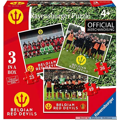 Ravensburger Puzzle Belgian Red Devils 2016 (25-49)