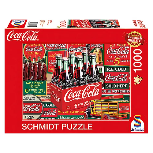 Coca Cola Motiv 2 1000Teile