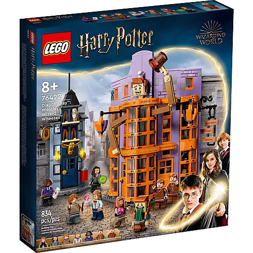 LEGO Harry Potter Winkelgasse: Weasleys Zauberhafte Zauberscherze (76422)