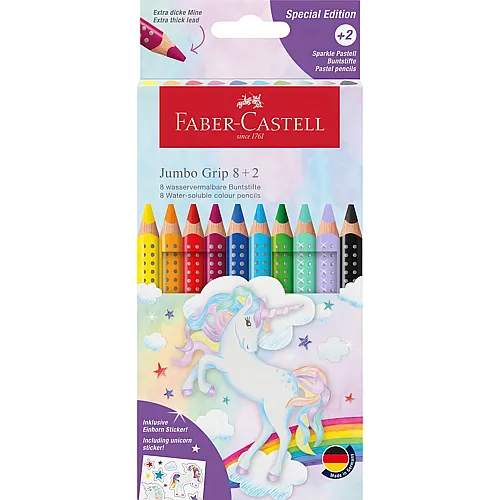Faber-Castell Farbstift Jumbo Grip Set Einh