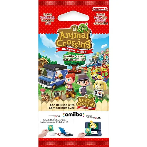 Nintendo amiibo Cards Animal Crossing: New Leaf [3 pcs]