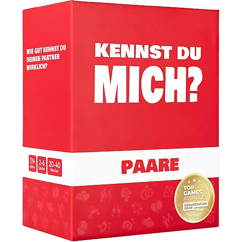 The World Game Kartenspiel Kennst Du mich? Paare - Deutsch