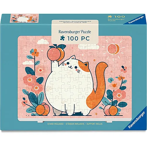 Ravensburger Puzzle Pfirsichtr�ume - 100 Teile