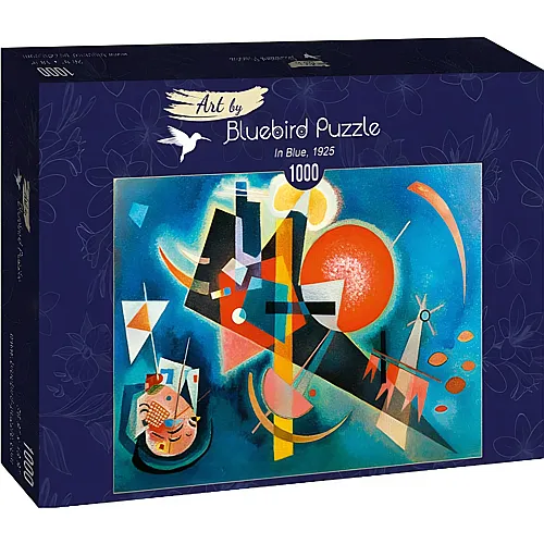 Bluebird Puzzle Vassily Kandinsky - In Blue, 1925 - 1000 Teile