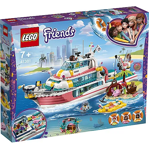 LEGO Friends Boot fr Rettungsaktionen (41381)