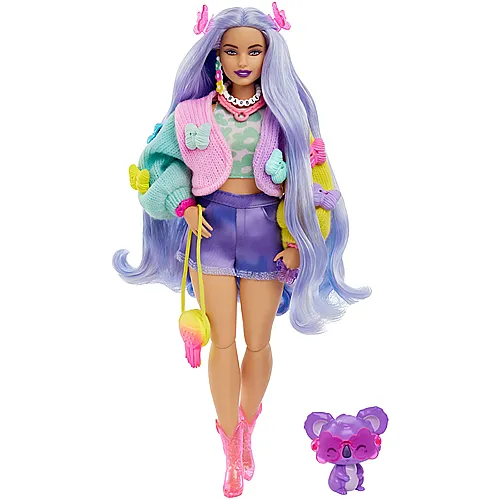 Barbie Extra Puppe mit lavendelfarbenen Haar