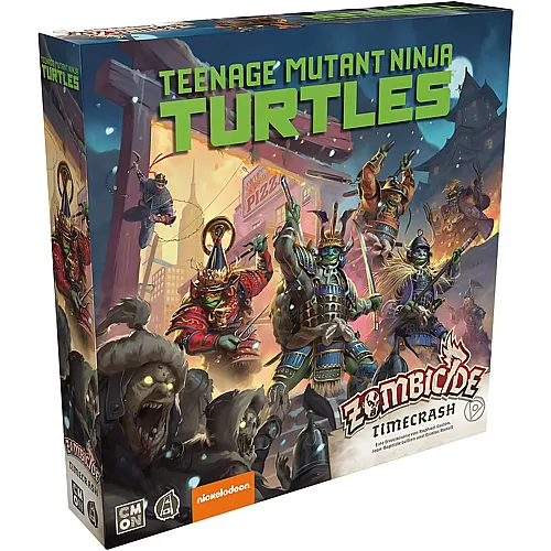 CMON Zombicide: White Death � TMNT Timecrash, Erweiterung, Kennerspiel, Dungeon Crawler, 1-6 Spieler, Ab 14+ Jahren, 60