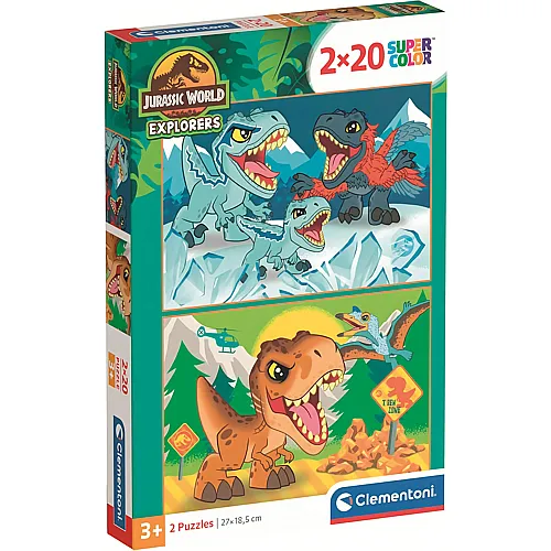 2in1 Jurassic World 20Teile