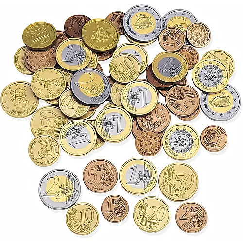 Learning Resources Spielgeldset Euro-M�nzen - 100 Teile